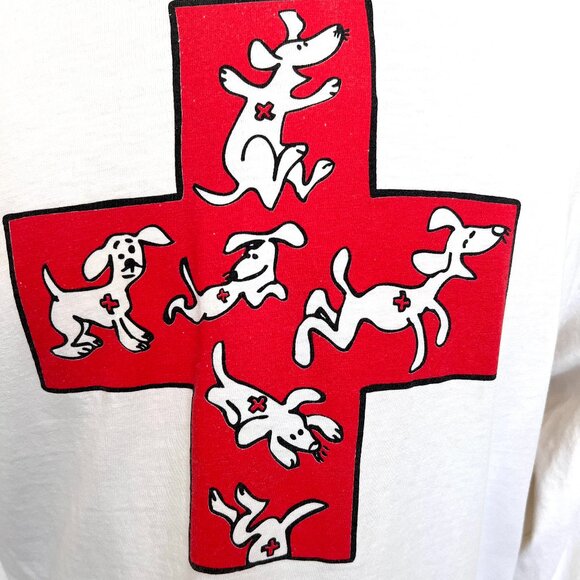 Telluride Avalanche Dogs Tshirt - Long Sleeve - Size Large - Picture 4 of 6